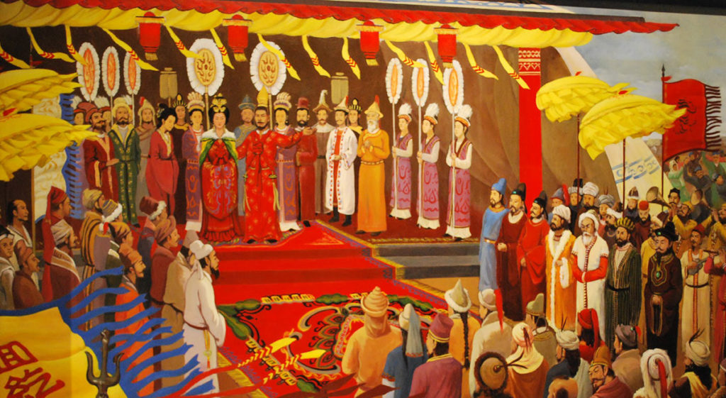 chinese royal court painting